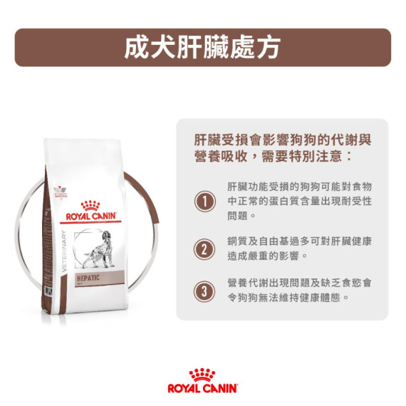 Royal Canin 法國皇家®處方Hepatic 肝臟狗糧 HF16