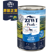 ZiwiPeak 羊肉配方鮮肉狗罐頭 390g