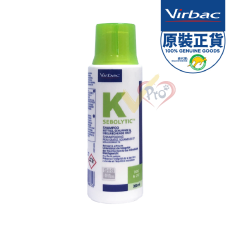 Virbac (維克) K Sebolytic 脂溢停 貓狗用過度分泌洗毛液 (200ml)