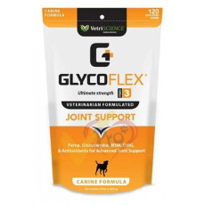 VetriScience GlycoFlex III 關節 Bite-sized Chews for Dogs (120)