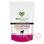 VETRI LIVER CANINE BITE-SIZED CHEWS (60)