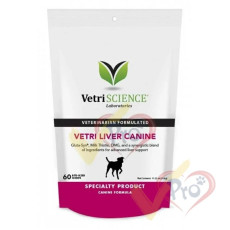 VETRI LIVER CANINE BITE-SIZED CHEWS (60)