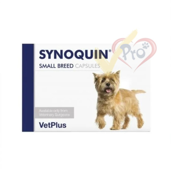 VetPlus Synoquin® EFA 10公斤以下小型犬隻關節補充膠囊裝 (90粒)