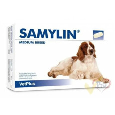 VetPlus Samylin 肝臟補充劑中型犬用 (11-30kg) 30粒裝