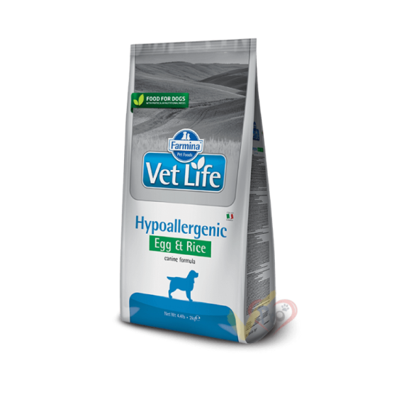 Vet Life 犬用低敏配方Hypoallergenic(雞蛋+白米)