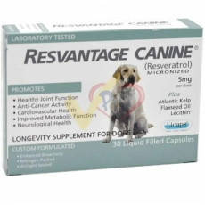 Resvantage Canine 維蘆醇 白藜蘆醇 (犬用) 30粒