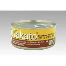 KAKATO「卡格」 雞、牛肝、蔬菜 170g