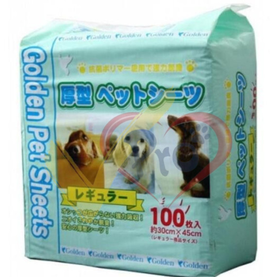 Golden Pet Sheet 強力吸濕除臭厚型寵物尿墊 30X45cm (100pcs)