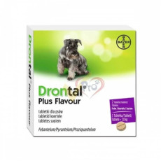 Drontal Plus 狗用杜蟲藥單粒 (1粒/10kg)