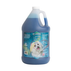 Bio-Groom Super White Coat Brightener Shampoo 白毛洗毛水 1加侖