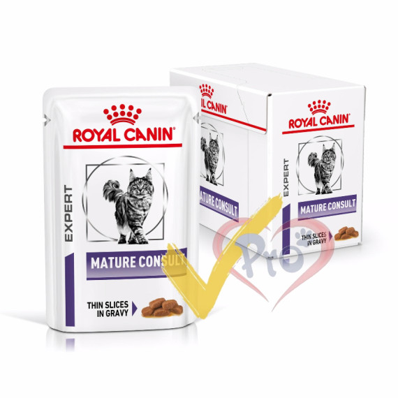 Royal Canin法國皇家®處方MATURE CONSULT老貓濕糧85g 