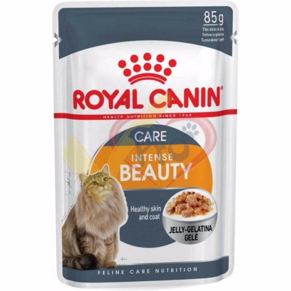 Royal Canin 法國皇家美毛配方啫喱貓濕包 PH04J 85g (12包)