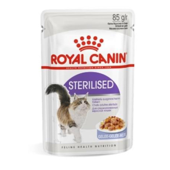 Royal Canin 法國皇家絕育貓配方啫喱貓濕包 STL06J 85g (12包)