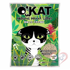 O'KAT 美喵人生 鋼琴白木+靜岡綠茶凝結 7L(2.1kg)