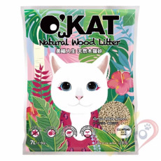 O'KAT 美喵人生 鋼琴白木 凝結型 7L(2.1kg)